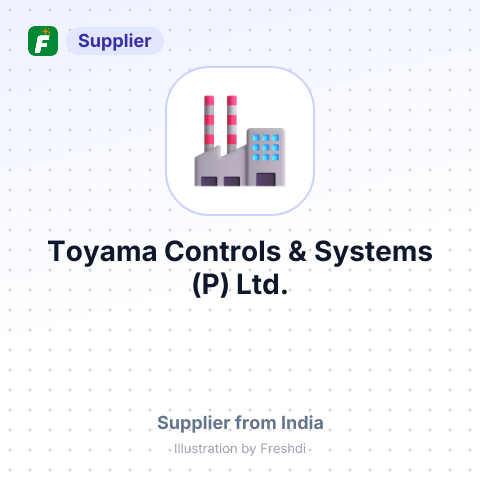 Toyama Controls & Systems (P) Ltd. – summary card, no photo uploaded yet