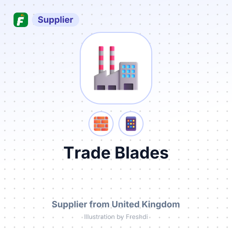 Trade Blades – summary card, no photo uploaded yet