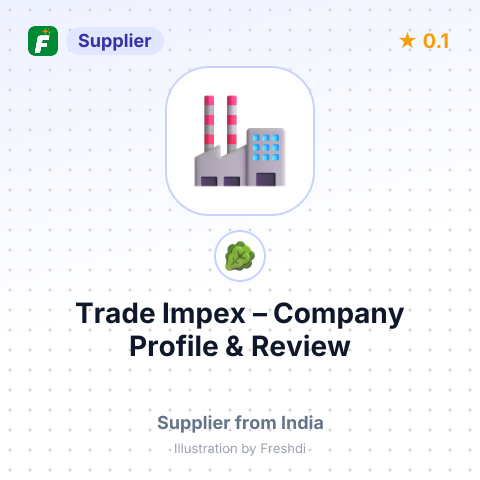 Trade Impex – summary card, no photo uploaded yet