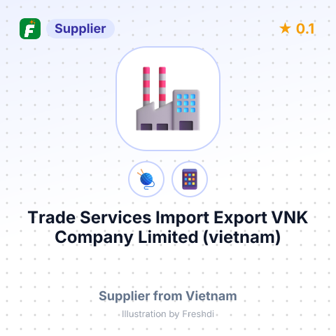 Trade Services Import Export VNK Company Limited (vietnam)  – summary card, no photo uploaded yet