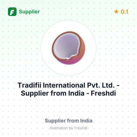 Tradifii International Pvt. Ltd.  – summary card, no photo uploaded yet