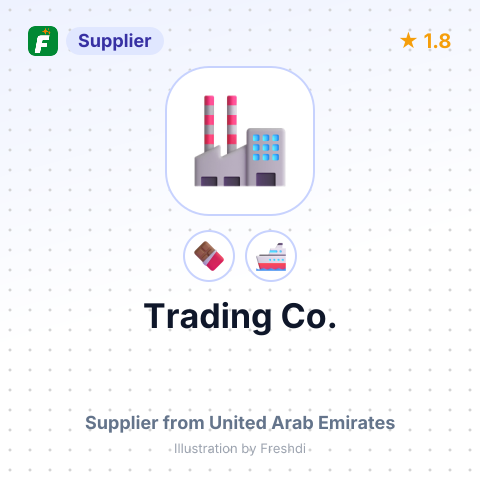 Trading Co. – summary card, no photo uploaded yet
