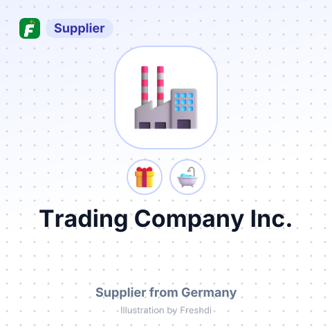Trading Company Inc. – summary card, no photo uploaded yet