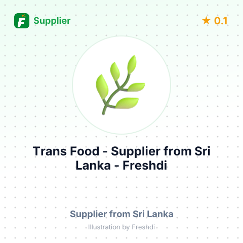 Trans Food  – summary card, no photo uploaded yet