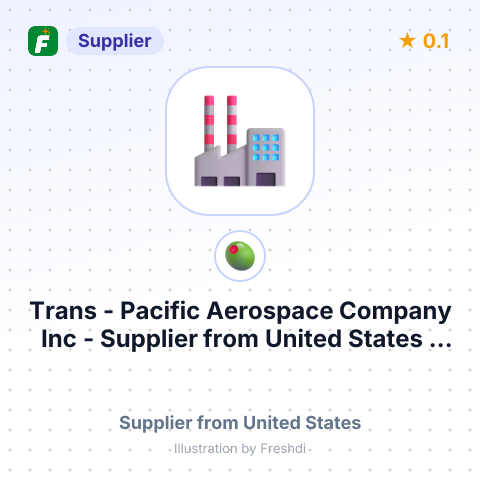 Trans - Pacific Aerospace Company Inc  – summary card, no photo uploaded yet