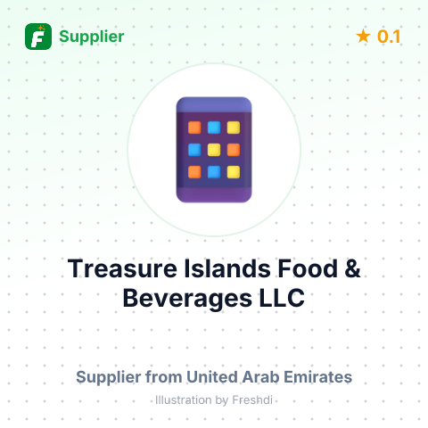 Treasure Islands Food & Beverages LLC  – summary card, no photo uploaded yet