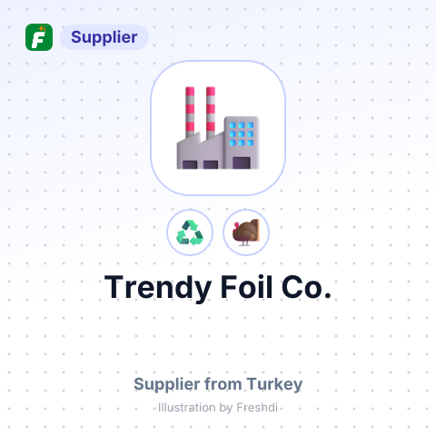 Trendy Foil Co. – summary card, no photo uploaded yet