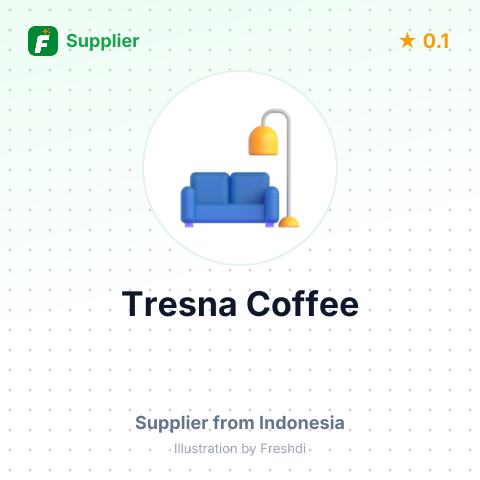 Tresna Coffee  – summary card, no photo uploaded yet