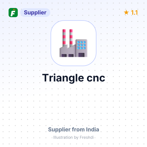 Triangle cnc – summary card, no photo uploaded yet
