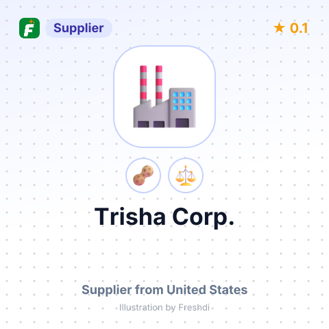 Trisha Corp.  – summary card, no photo uploaded yet