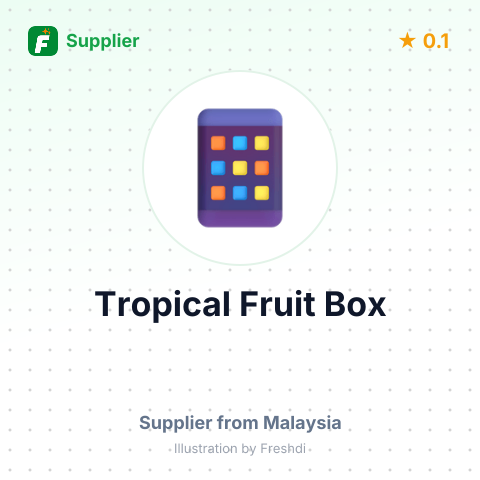 Tropical Fruit Box  – summary card, no photo uploaded yet