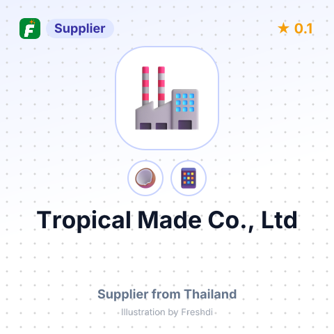 Tropical Made Co., Ltd  – summary card, no photo uploaded yet