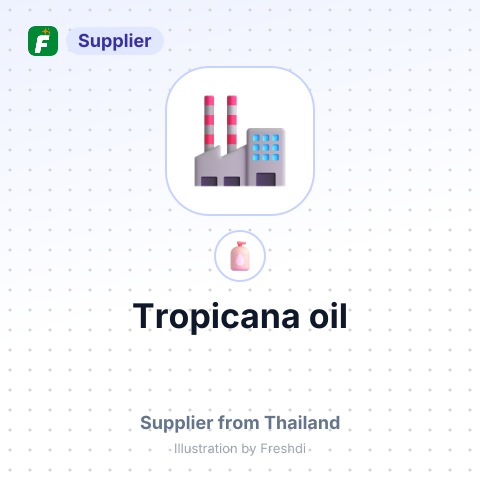 Tropicana oil – summary card, no photo uploaded yet