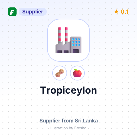 Tropiceylon  – summary card, no photo uploaded yet