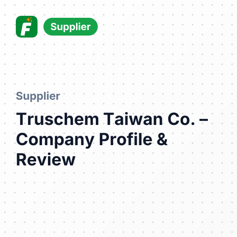 Truschem Taiwan Co. – summary card, no photo uploaded yet