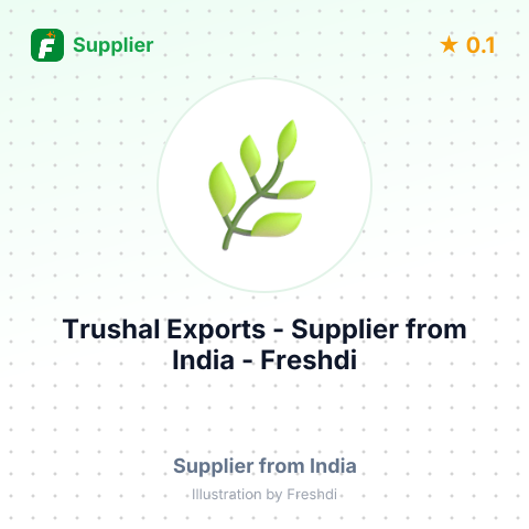 Trushal Exports  – summary card, no photo uploaded yet