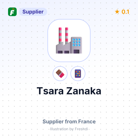 Tsara Zanaka  – summary card, no photo uploaded yet
