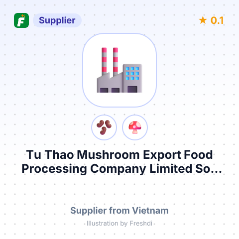 Tu Thao Mushroom Export Food Processing Company Limited Soc Trang – summary card, no photo uploaded yet