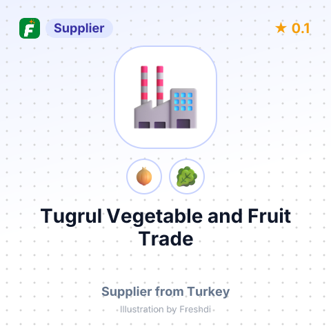 Tugrul Vegetable and Fruit Trade – summary card, no photo uploaded yet