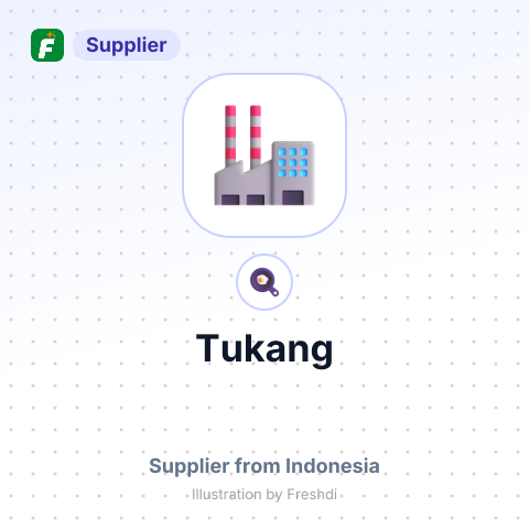 Tukang – summary card, no photo uploaded yet