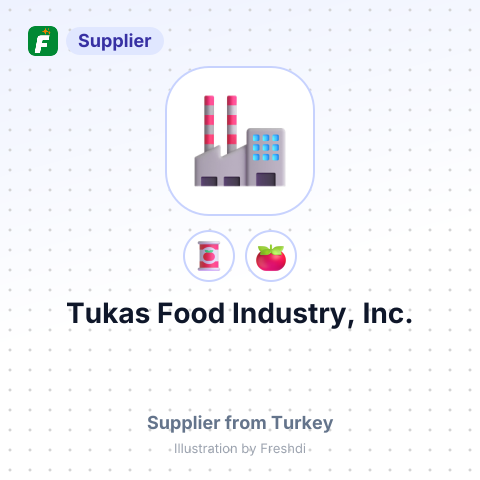 Tukas Food Industry, Inc. – summary card, no photo uploaded yet
