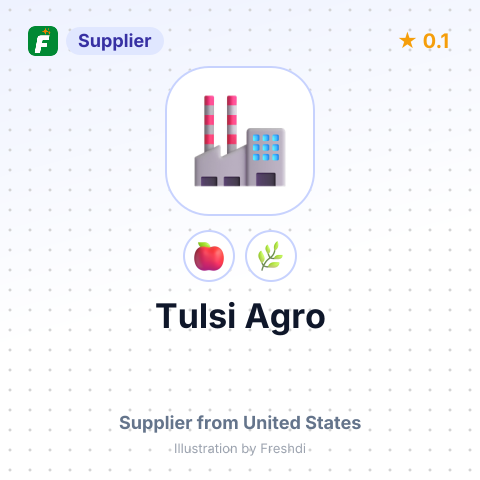 Tulsi Agro – summary card, no photo uploaded yet