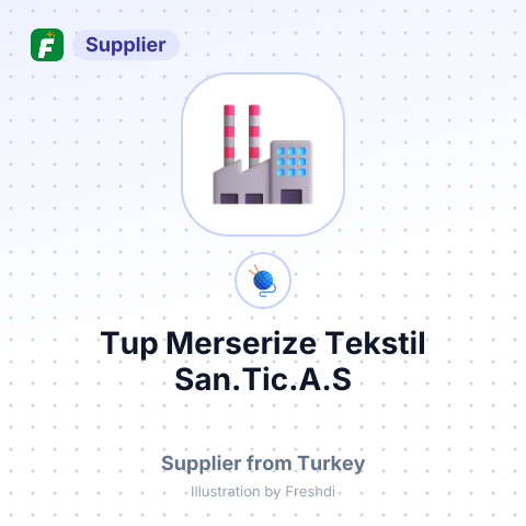 Tup Merserize Tekstil San.Tic.A.S – summary card, no photo uploaded yet
