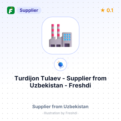 Turdijon Tulaev  – summary card, no photo uploaded yet