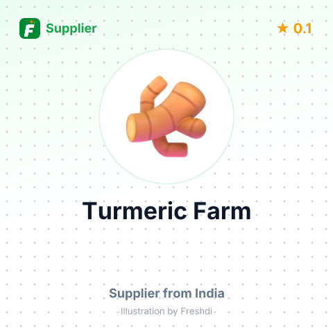 Turmeric Farm  – summary card, no photo uploaded yet