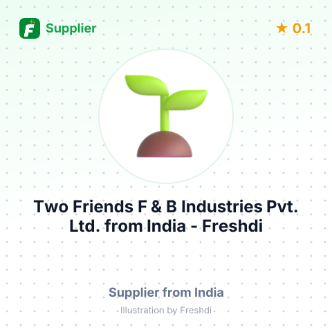 Two Friends F & B Industries Pvt. Ltd.  – summary card, no photo uploaded yet