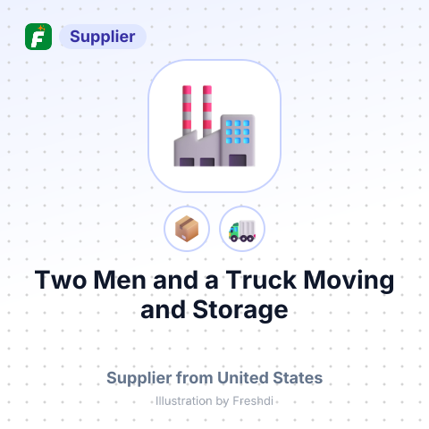 Two Men and a Truck Moving and Storage – summary card, no photo uploaded yet