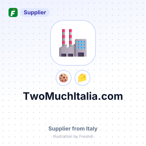 TwoMuchItalia.com – summary card, no photo uploaded yet