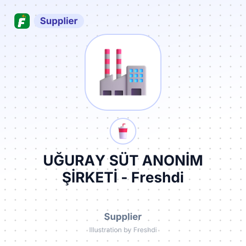 UĞURAY SÜT ANONİM ŞİRKETİ – summary card, no photo uploaded yet