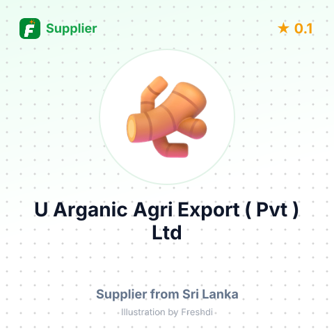 U Arganic Agri Export ( Pvt ) Ltd  – summary card, no photo uploaded yet