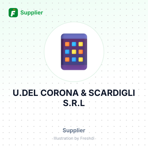 U.DEL CORONA & SCARDIGLI S.R.L – summary card, no photo uploaded yet