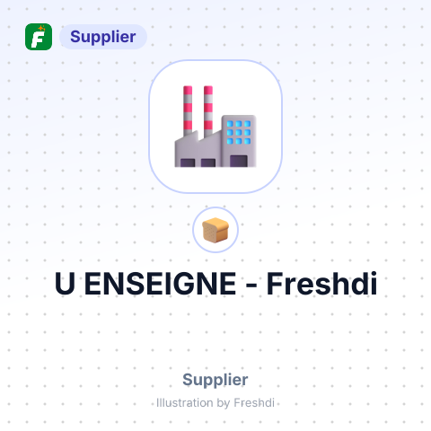 U ENSEIGNE – summary card, no photo uploaded yet