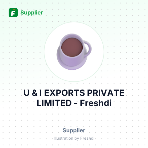 U & I EXPORTS PRIVATE LIMITED – summary card, no photo uploaded yet