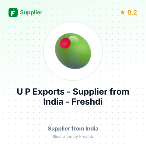 U P Exports – summary card, no photo uploaded yet