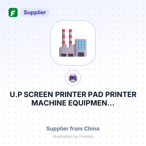 U.P SCREEN PRINTER PAD PRINTER MACHINE EQUIPMEN... – summary card, no photo uploaded yet