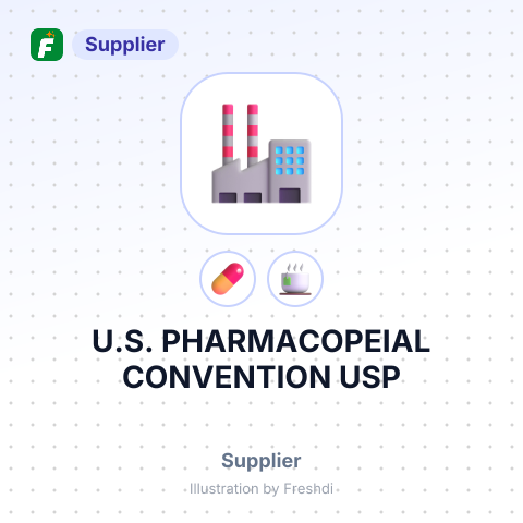 U.S. PHARMACOPEIAL CONVENTION USP – summary card, no photo uploaded yet