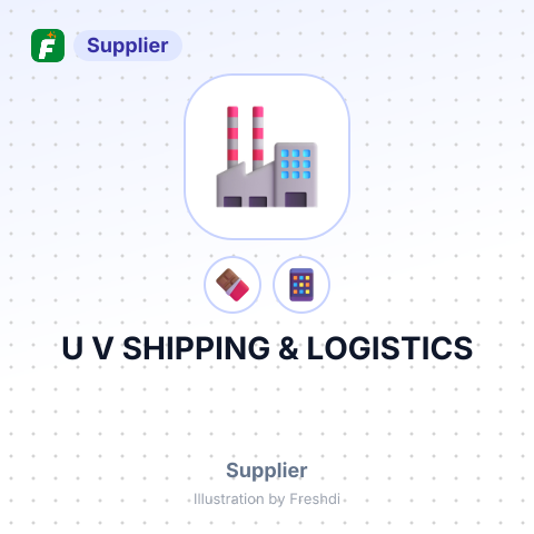 U V SHIPPING & LOGISTICS – summary card, no photo uploaded yet