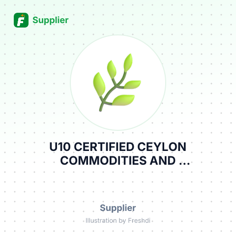 U10 CERTIFIED CEYLON COMMODITIES AND CONSULTANTS – summary card, no photo uploaded yet