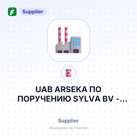 UAB ARSEKA ПО ПОРУЧЕНИЮ SYLVA BV – summary card, no photo uploaded yet