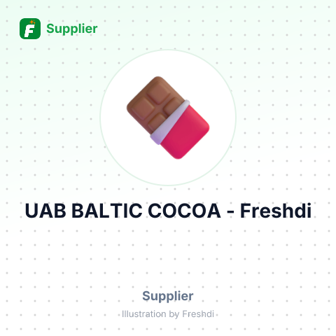 UAB BALTIC COCOA – summary card, no photo uploaded yet