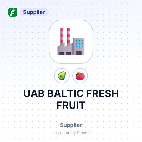 UAB BALTIC FRESH FRUIT – summary card, no photo uploaded yet