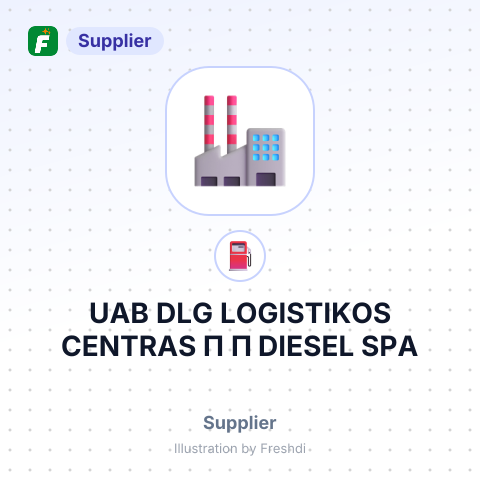UAB DLG LOGISTIKOS CENTRAS П П DIESEL SPA – summary card, no photo uploaded yet