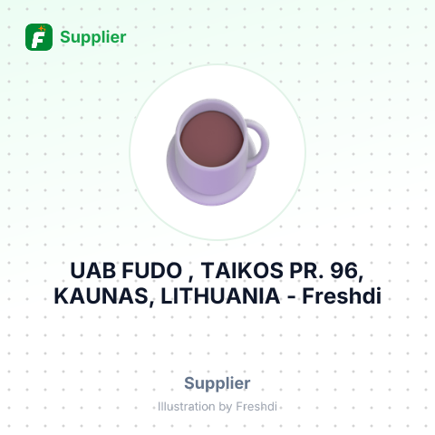 UAB FUDO , TAIKOS PR. 96, KAUNAS, LITHUANIA – summary card, no photo uploaded yet