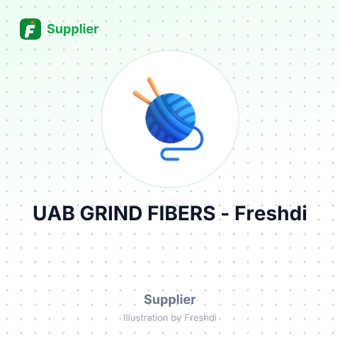 UAB GRIND FIBERS – summary card, no photo uploaded yet