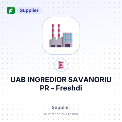 UAB INGREDIOR SAVANORIU PR – summary card, no photo uploaded yet