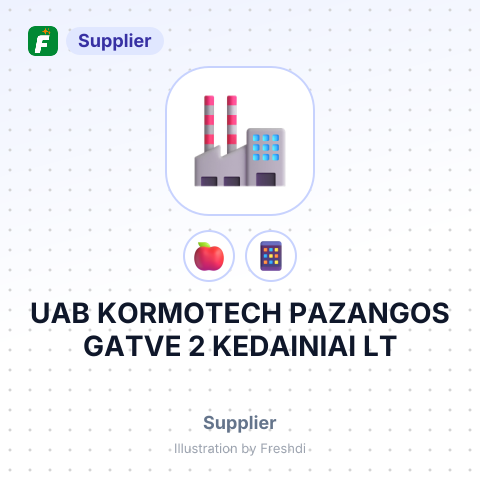 UAB KORMOTECH PAZANGOS GATVE 2 KEDAINIAI LT – summary card, no photo uploaded yet